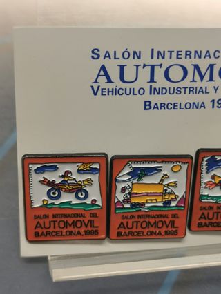 Lote pin 8 Pins del Salón Internacional del Automóvil de Barcelona. 1995 + 1997 Edición Limitada.