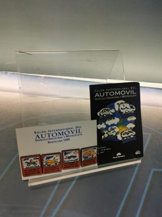 Lote pin 8 Pins del Salón Internacional del Automóvil de Barcelona. 1995 + 1997 Edición Limitada.