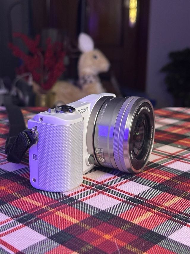 Sony a5000 Cámara Digital Blanca