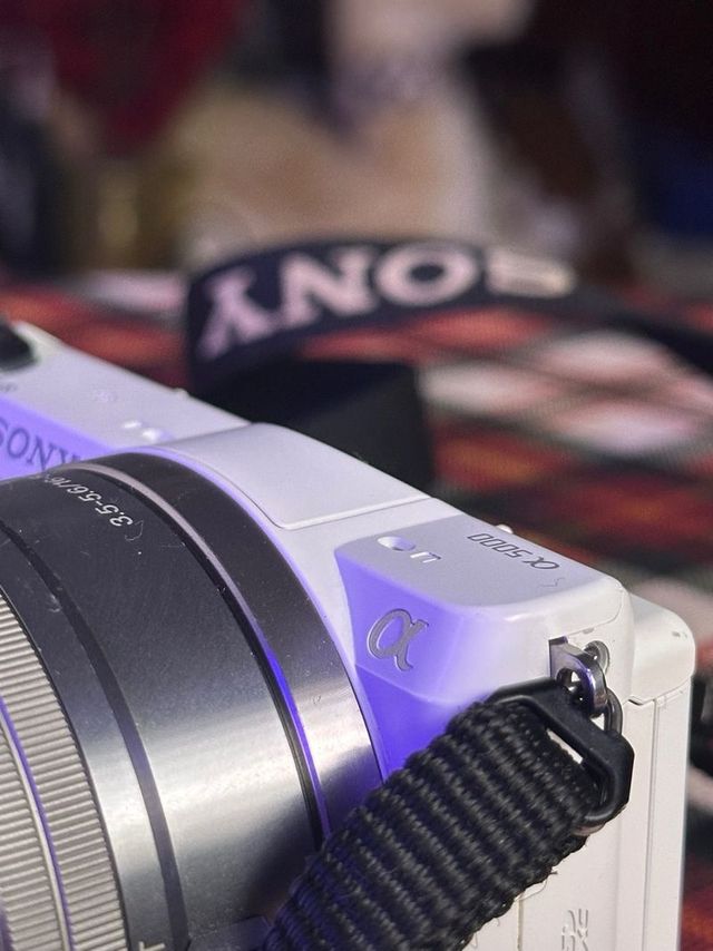 Sony a5000 Cámara Digital Blanca