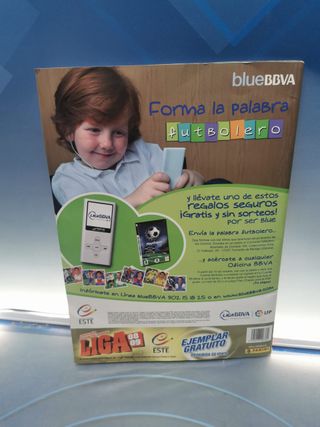 ÁLBUM de cromos, DE FUTBOL, LIGA ESTA 2008 2009, incompleto. 08-09