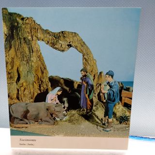 7 Cristmas, postales de nacimientos en diferentes paises.