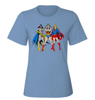 MAGLIE DA DONNA, supereroine dei fumetti DC, scegli design e taglia