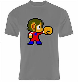 CAMISETA  alex kidd TALLA S M L XL XXL XXXL SIZE T-SHIRT