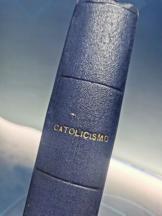 Tomo encuadernado de Revista Mensual Catolicismo año 1958-1959