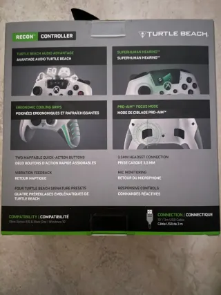 Mando Turtle Beach Recon Blanco Xbox