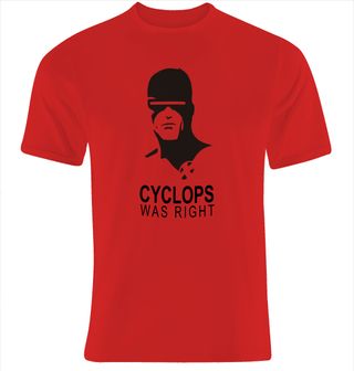 CAMISETA cyclops was right , TALLA S M L XL XXL XXXL SIZE T-SHIRT -elige talla y color