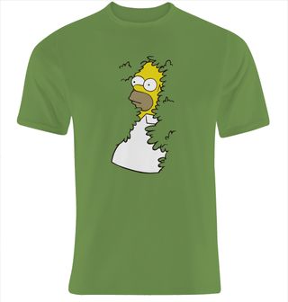 CAMISETA HOMER BUSH TALLA S M L XL XXL XXXL SIZE T-SHIRT --elige talla y color