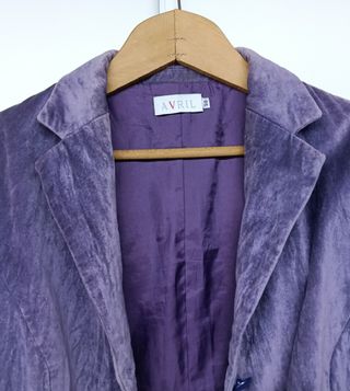 Blazer Morado Avril Talla 50