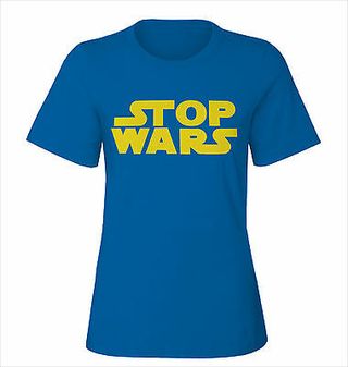 CAMISETA, STOP WARS, TALLA S M L XL XXL SIZE T-SHIRT, elije talla y color