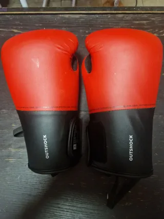 Guantes de Boxeo MMA Outshock Rojos