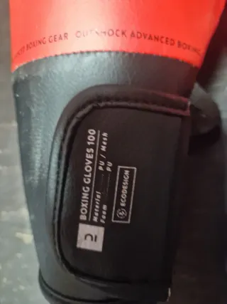 Guantes de Boxeo MMA Outshock Rojos