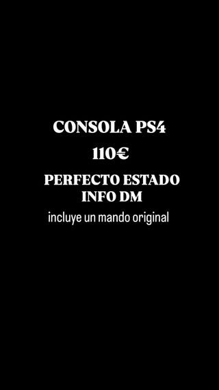 Consola PS4