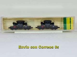 Escala N Vagones marmita de escoria Minitrix 13827