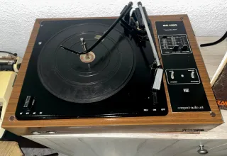 Tocadiscos ASKAR Beige/Azul Marino