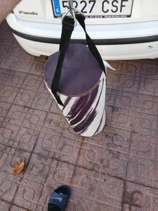 Saco de boxeo 4 meses de uso