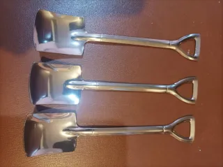 Set di 6 cucchiai a forma di pala