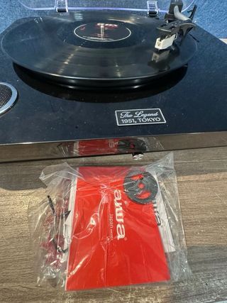 Aiwa GBTUR120BKMKII - Tocadiscos Bluetooth