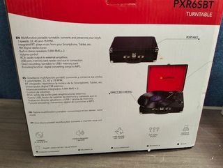 Tocadiscos SUNSTECH PXR6SBT Bluetooth