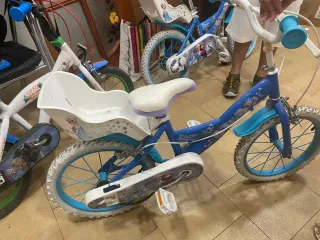 Bicicleta Frozen sin ruedines