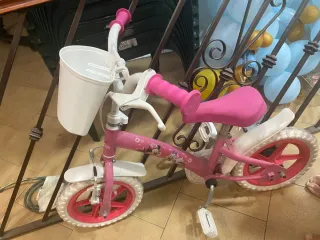 Bicicleta Minnie 12 con ruedines