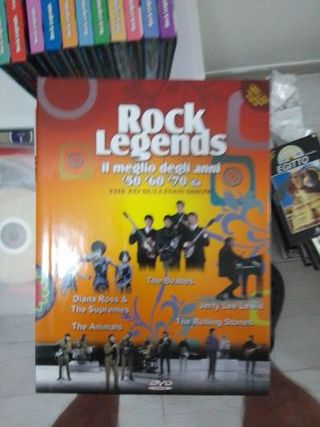 12 DVD Rock Legends - Anni '50 '60 '70 rip4die