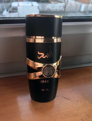 Perfume Lattafa Asad Preto Novo