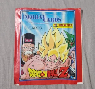 Sobre Panini Dragon Ball Z Combat Cards Sin abrir