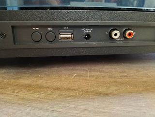 Tocadiscos Muse MT-105B Negro