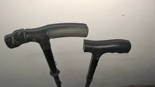 Pack 2 bastones aluminio plegables