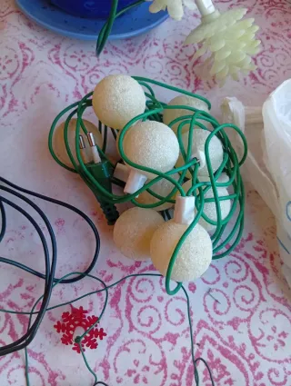 Luci Vintage per albero di Natale