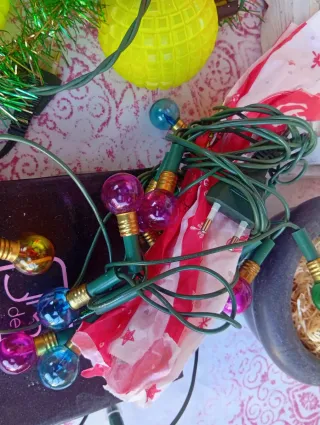 Luci Vintage per albero di Natale