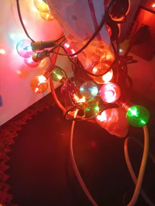 Luci Vintage per albero di Natale