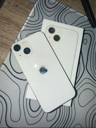 iPhone 13 mini 128GB - Bianco Starlight+3 Custodie