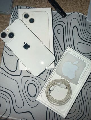 iPhone 13 mini 128GB - Bianco Starlight+3 Custodie