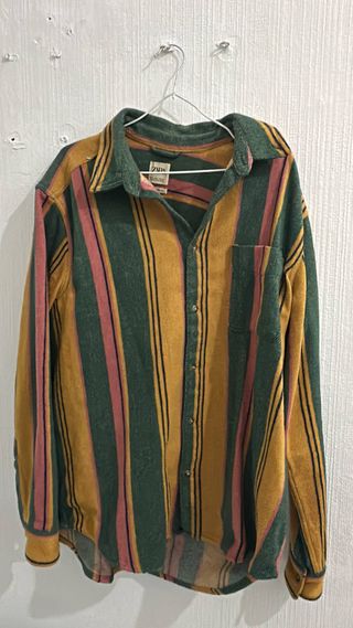 Camisa ZARA rayas Relaxed Fit L