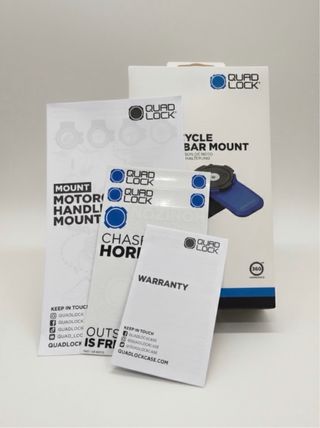 Soporte Quad Lock Manillar para Moto