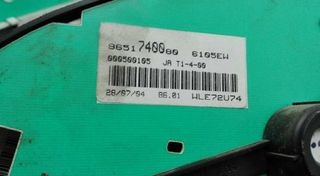 Cuadro citroen 147826 9651740080 berlingo 2.0 hdi