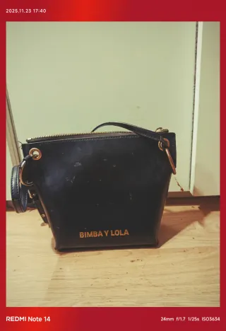 Bolso Bimba y Lola Piel Negro