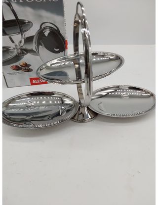 Alessi | AM37 Anna Gong, Soporte Plegable, Acero 1