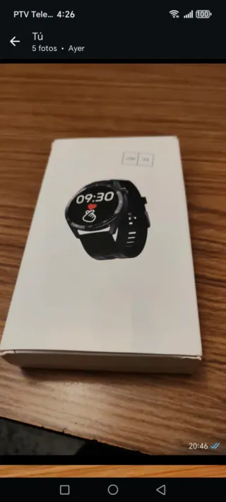 Smartwatch Genérico Negro