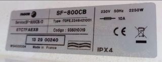 Puerta Secadora Fagor SF-800Cb