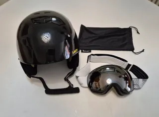 Casco y gafas esquí/snowboard