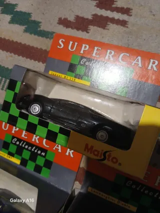 Set 5 modellini Maisto Supercar Collection 1:38