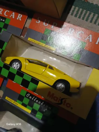 Set 5 modellini Maisto Supercar Collection 1:38
