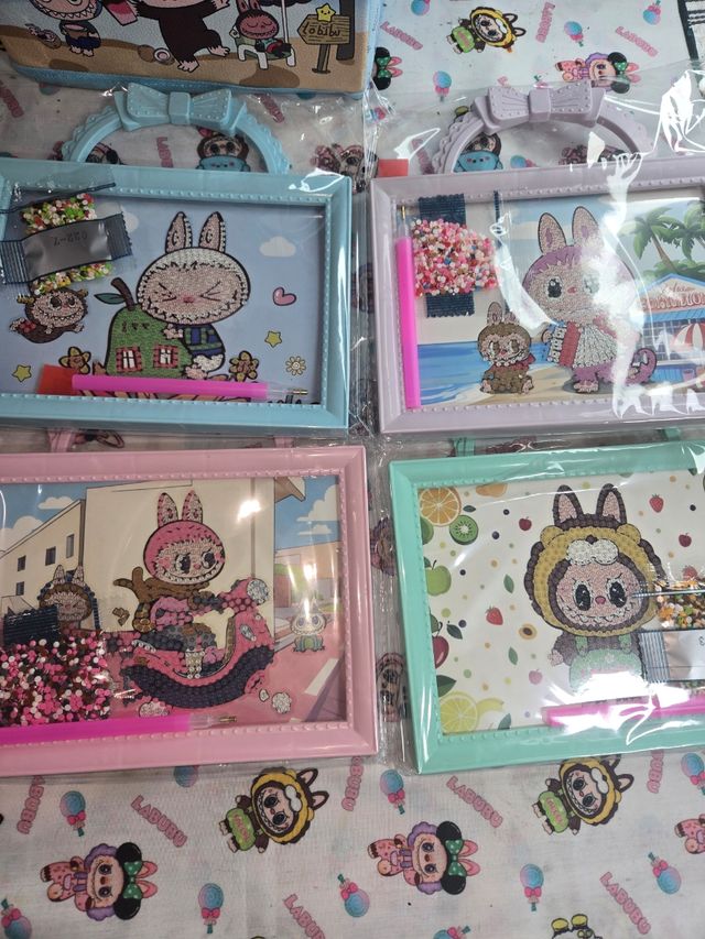 Labubu Mix de Marcos y Diamantes