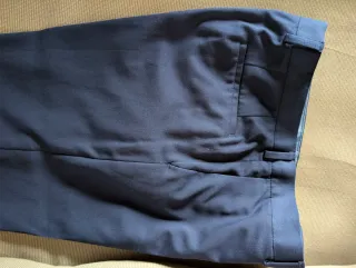 Traje de hombre azul