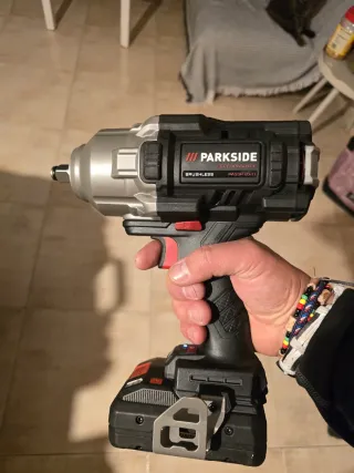 Pistola de impacto Parkside X20V TEAM