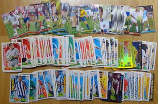 Lote 1.800 Cromos Cartas Fútbol Adrenalyn XL Ligas