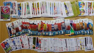 Lote 1.800 Cromos Cartas Fútbol Adrenalyn XL Ligas